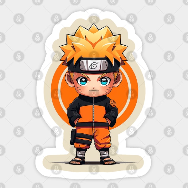 chibi naruto Sticker by skatermoment